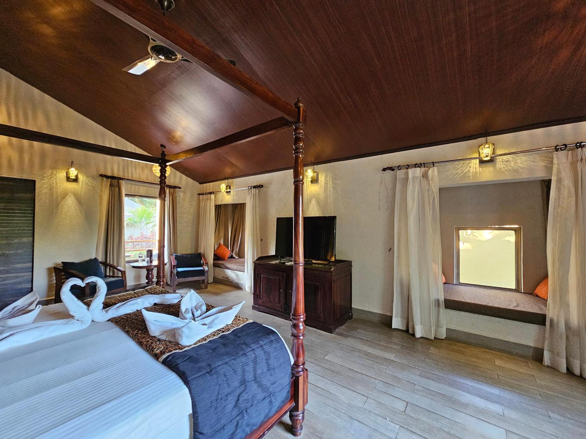 מלון Sodaori Gir Lion Safari Camp By Trulyy, Sasan Gir מראה חיצוני תמונה