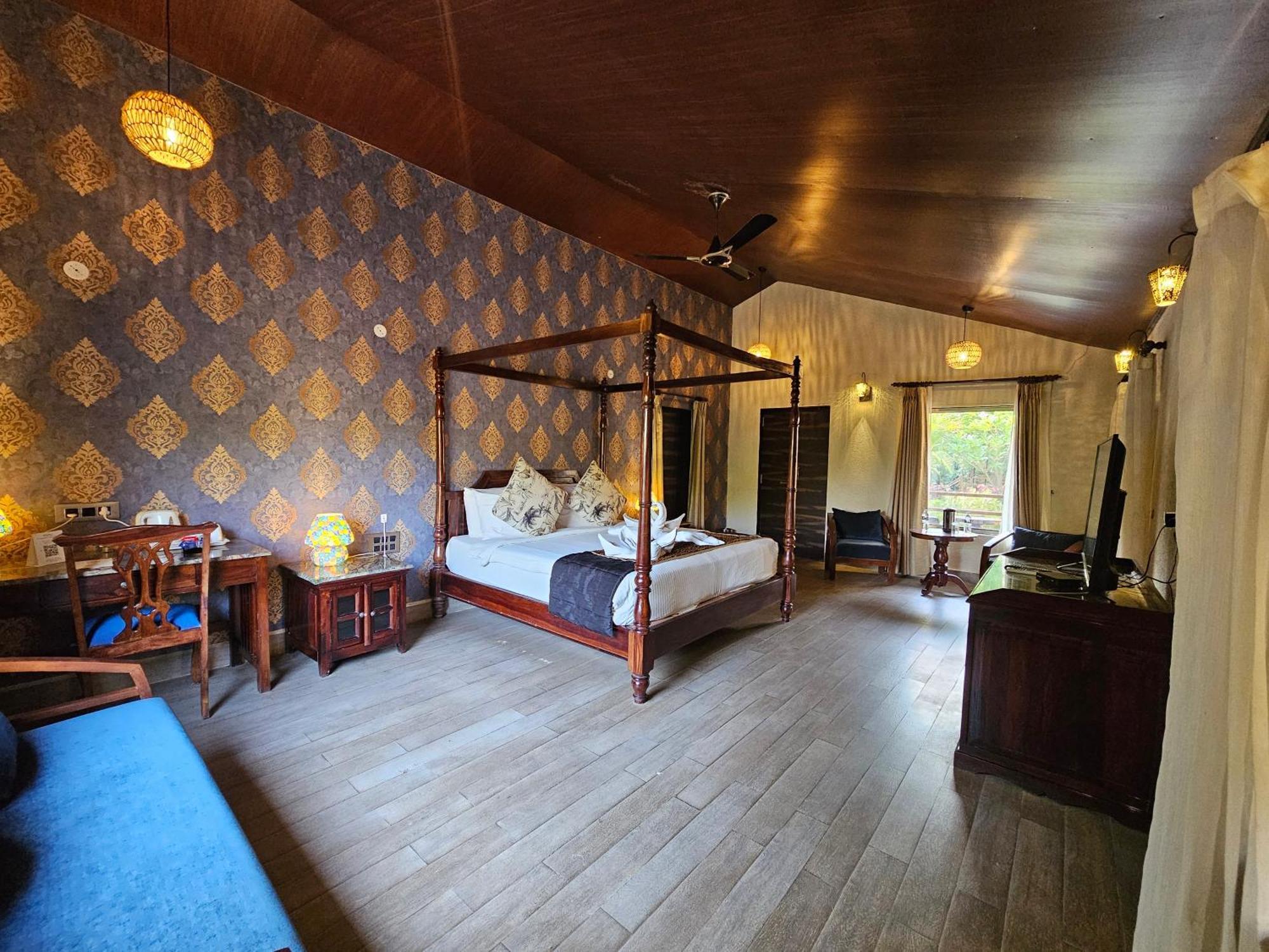 מלון Sodaori Gir Lion Safari Camp By Trulyy, Sasan Gir מראה חיצוני תמונה
