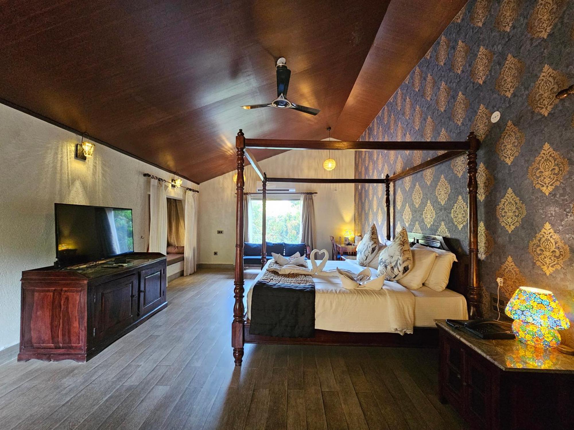 מלון Sodaori Gir Lion Safari Camp By Trulyy, Sasan Gir מראה חיצוני תמונה