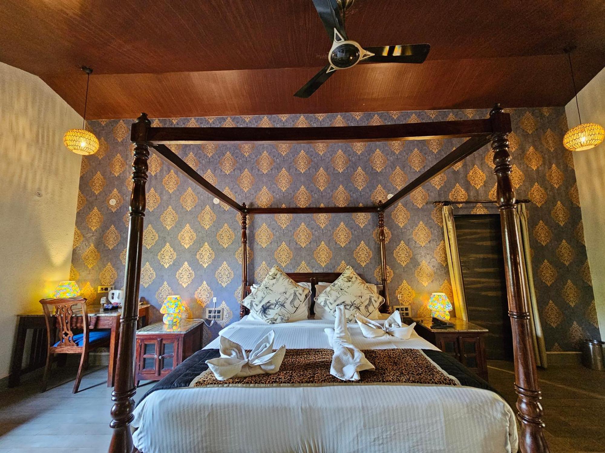 מלון Sodaori Gir Lion Safari Camp By Trulyy, Sasan Gir מראה חיצוני תמונה