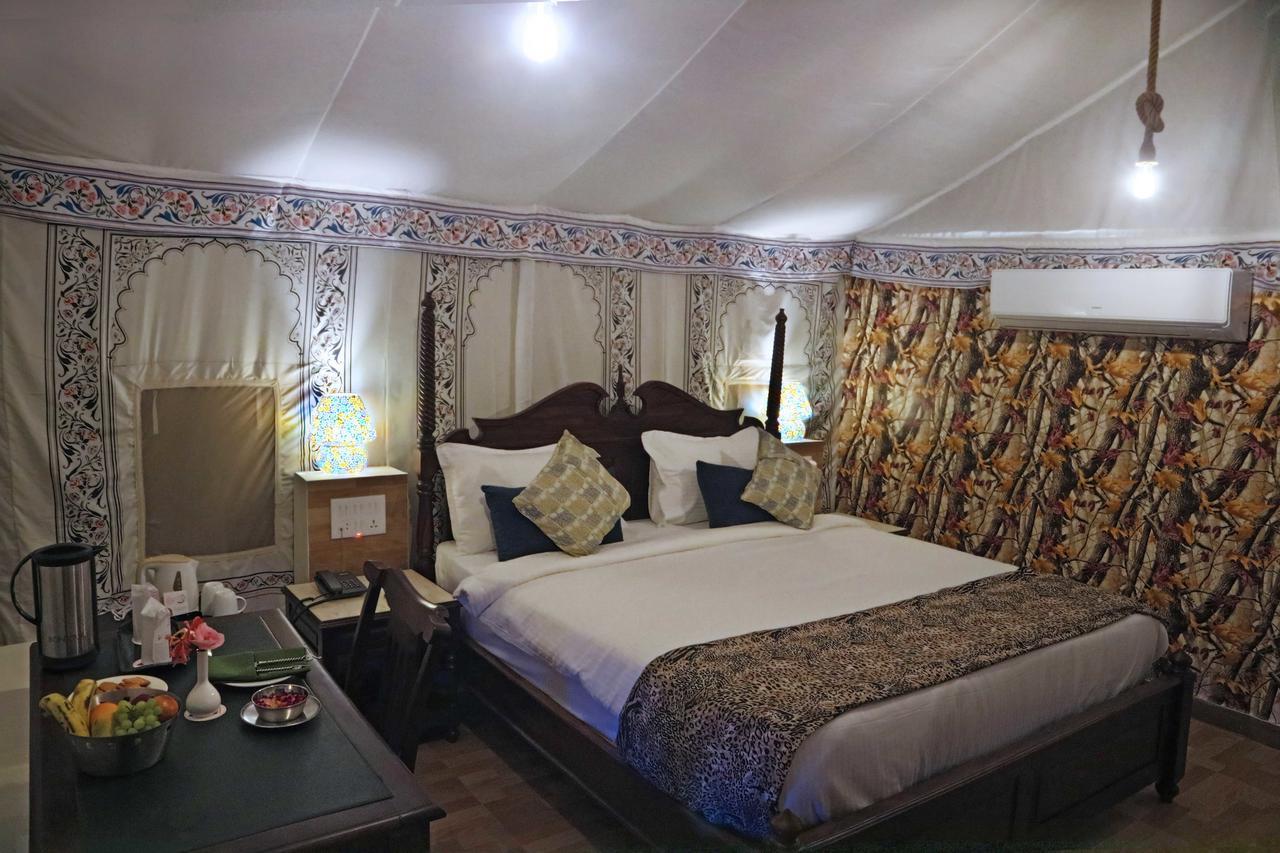 מלון Sodaori Gir Lion Safari Camp By Trulyy, Sasan Gir מראה חיצוני תמונה