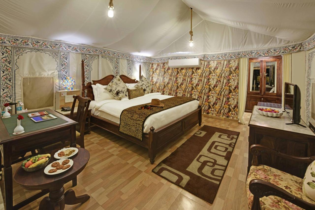 מלון Sodaori Gir Lion Safari Camp By Trulyy, Sasan Gir מראה חיצוני תמונה